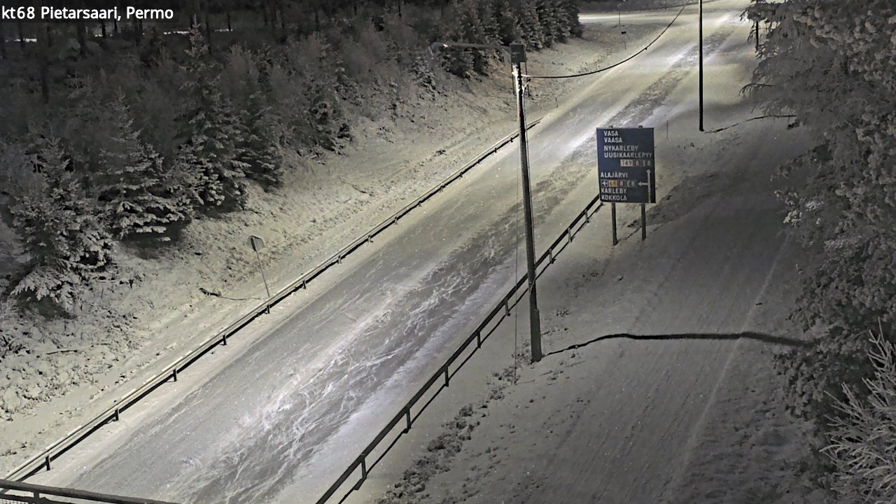 Kelikamerat Kuva Tie 68 Pietarsaari, Permo, Pietarsaari, Pohjanmaa