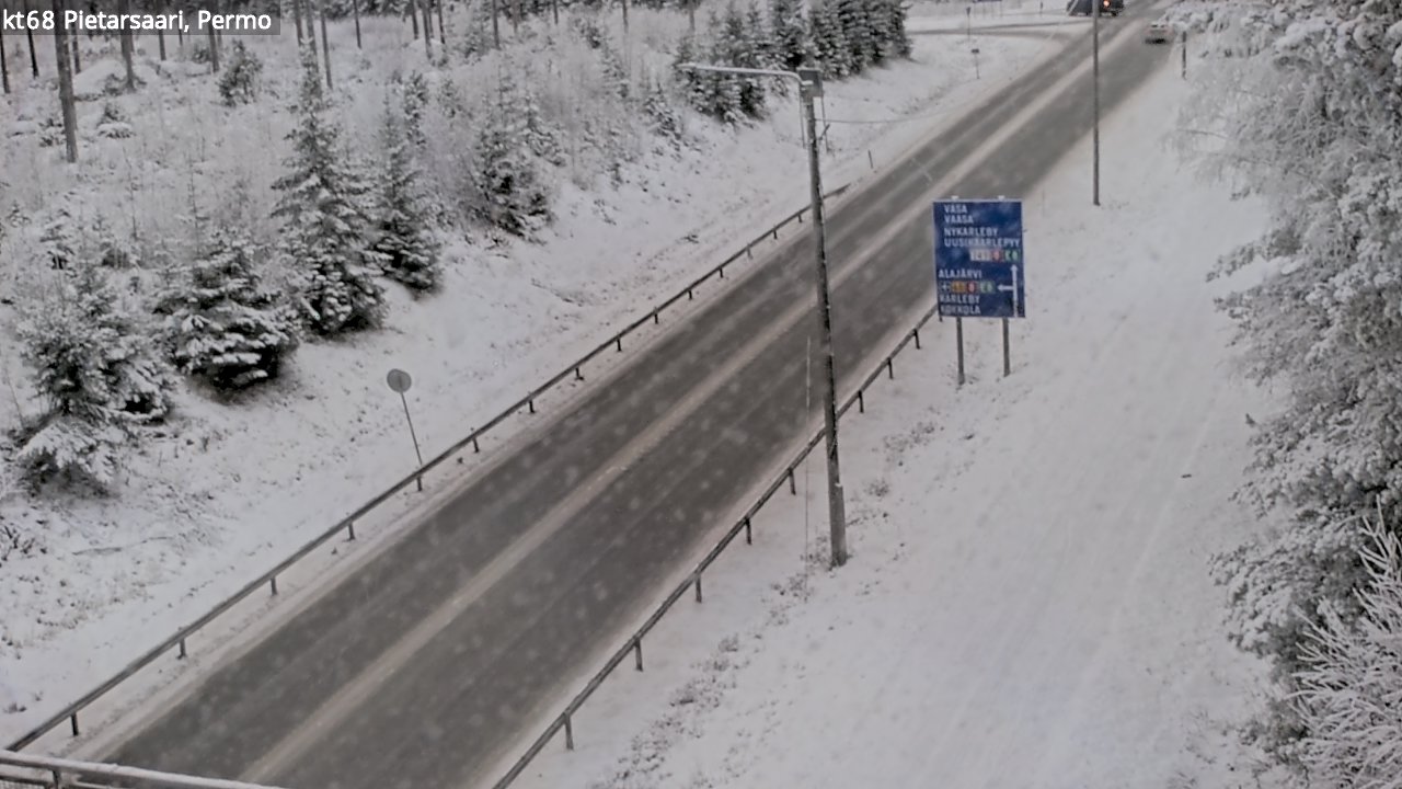 Kelikamerat Kuva Tie 68 Pietarsaari, Permo, Pietarsaari, Pohjanmaa