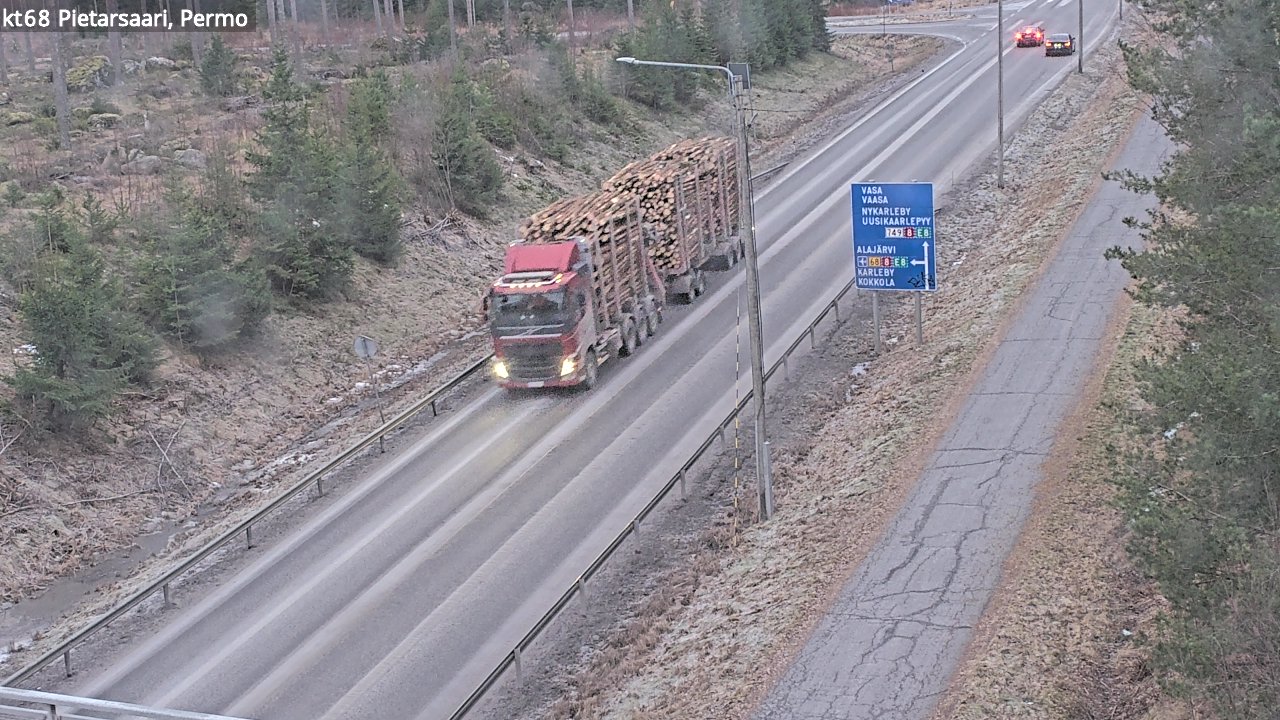 Kelikamerat Kuva Tie 68 Pietarsaari, Permo, Pietarsaari, Pohjanmaa