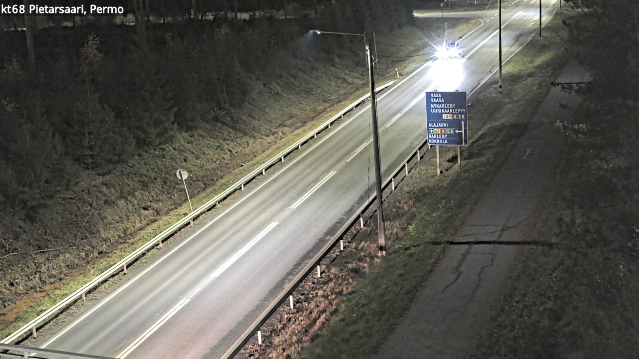 Kelikamerat Kuva Tie 68 Pietarsaari, Permo, Pietarsaari, Pohjanmaa