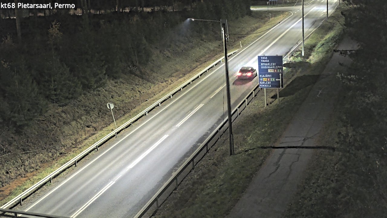 Kelikamerat Kuva Tie 68 Pietarsaari, Permo, Pietarsaari, Pohjanmaa