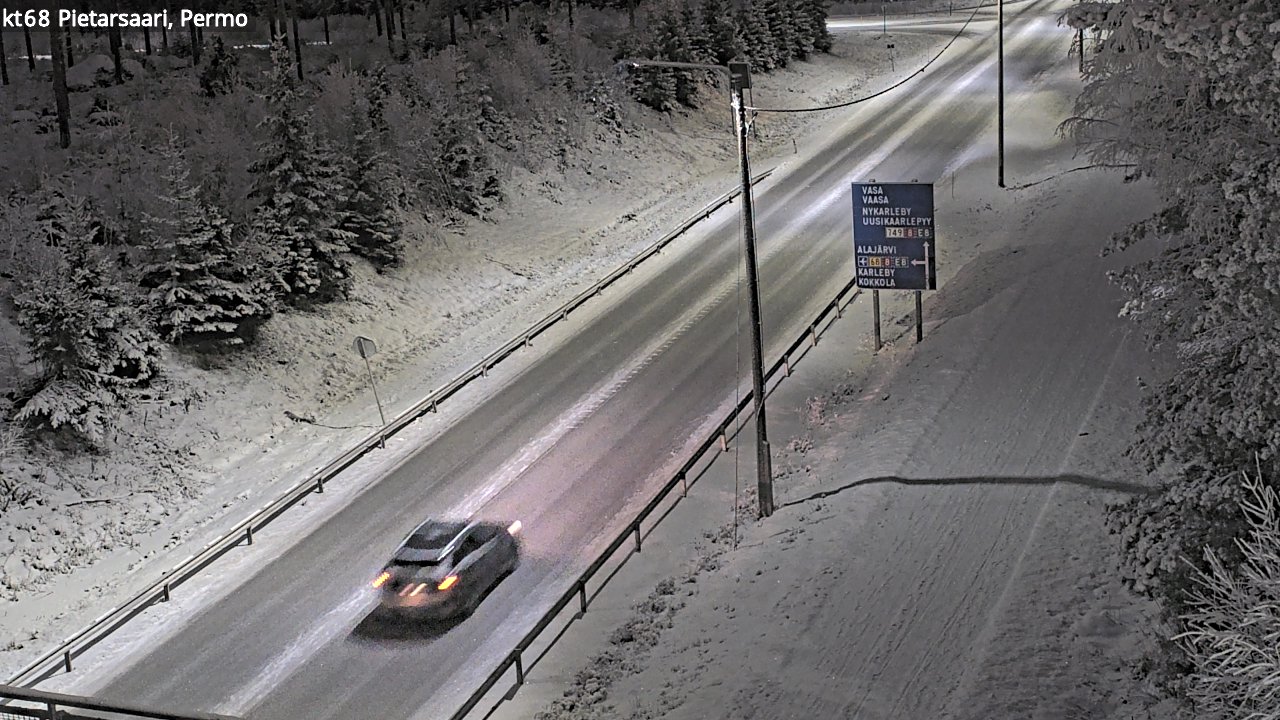 Kelikamerat Kuva Tie 68 Pietarsaari, Permo, Pietarsaari, Pohjanmaa