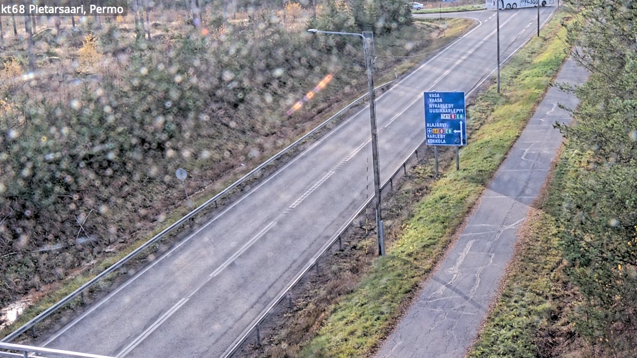 Kelikamerat Kuva Tie 68 Pietarsaari, Permo, Pietarsaari, Pohjanmaa