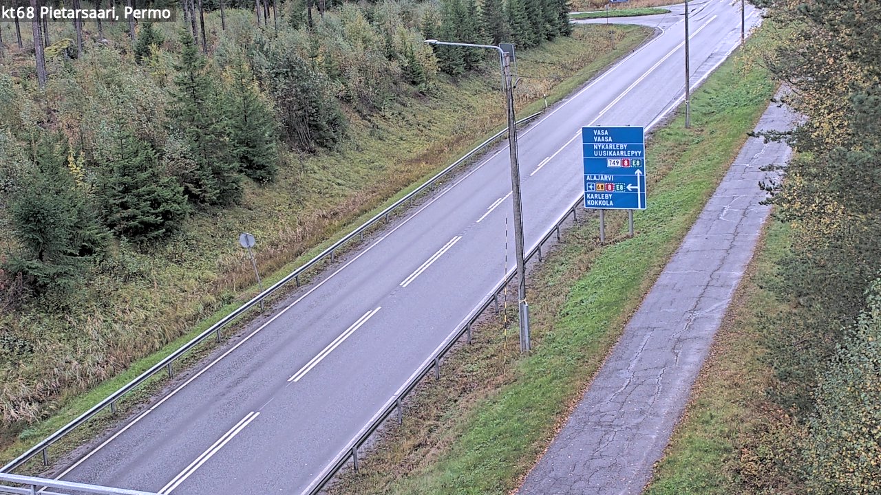 Kelikamerat Kuva Tie 68 Pietarsaari, Permo, Pietarsaari, Pohjanmaa