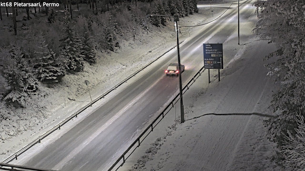 Kelikamerat Kuva Tie 68 Pietarsaari, Permo, Pietarsaari, Pohjanmaa