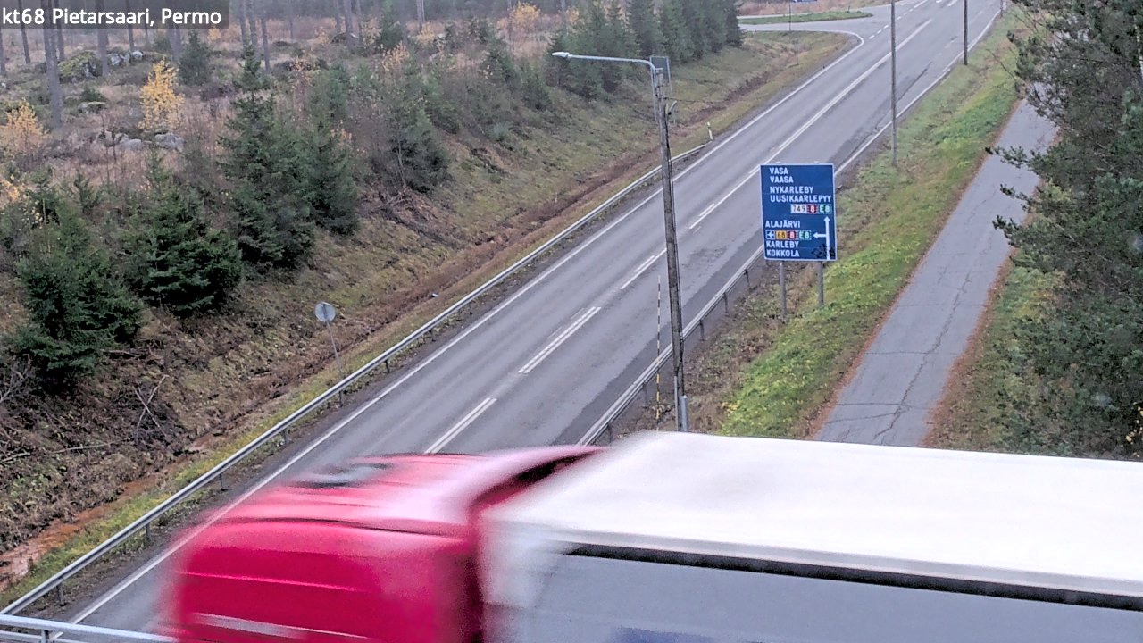 Kelikamerat Kuva Tie 68 Pietarsaari, Permo, Pietarsaari, Pohjanmaa