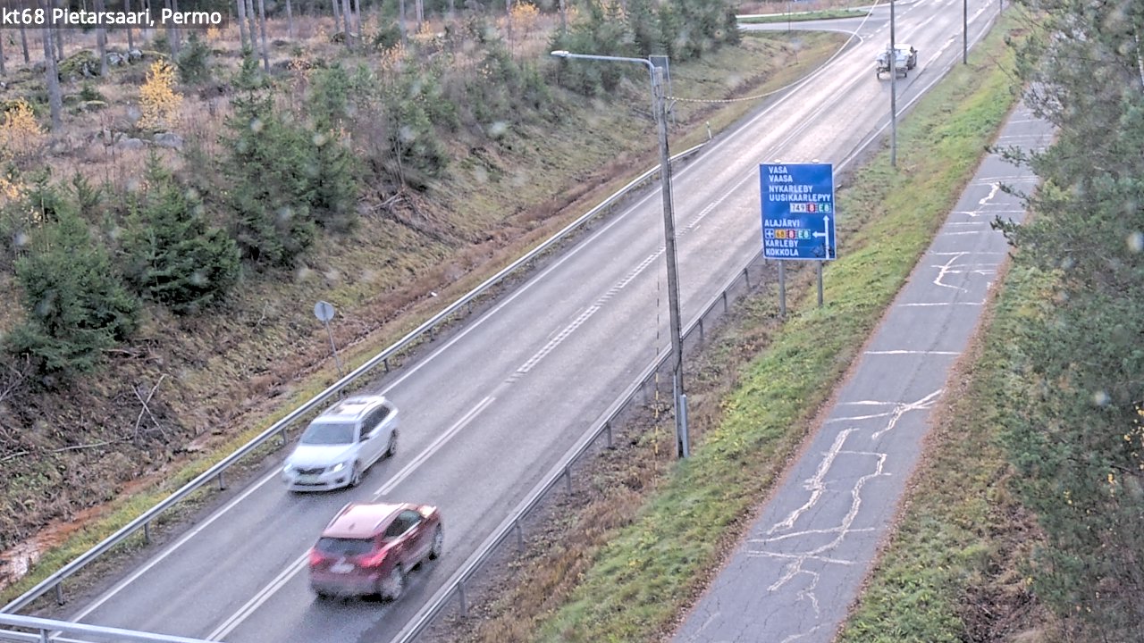 Kelikamerat Kuva Tie 68 Pietarsaari, Permo, Pietarsaari, Pohjanmaa