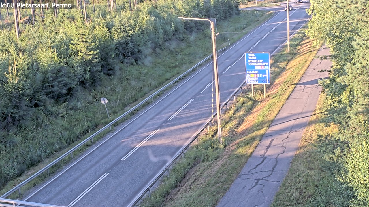 Kelikamerat Kuva Tie 68 Pietarsaari, Permo, Pietarsaari, Pohjanmaa