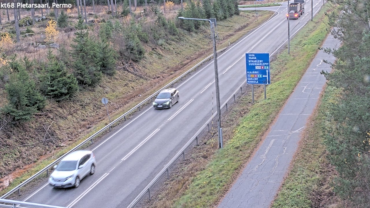 Kelikamerat Kuva Tie 68 Pietarsaari, Permo, Pietarsaari, Pohjanmaa