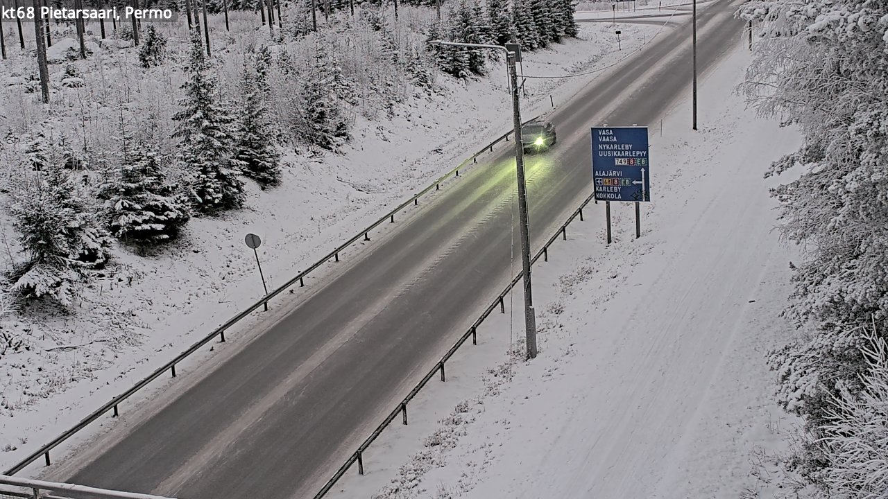 Kelikamerat Kuva Tie 68 Pietarsaari, Permo, Pietarsaari, Pohjanmaa