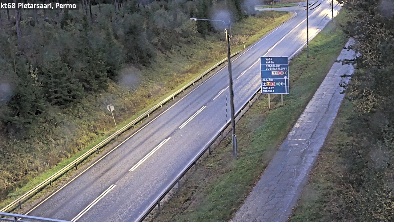 Kelikamerat Kuva Tie 68 Pietarsaari, Permo, Pietarsaari, Pohjanmaa