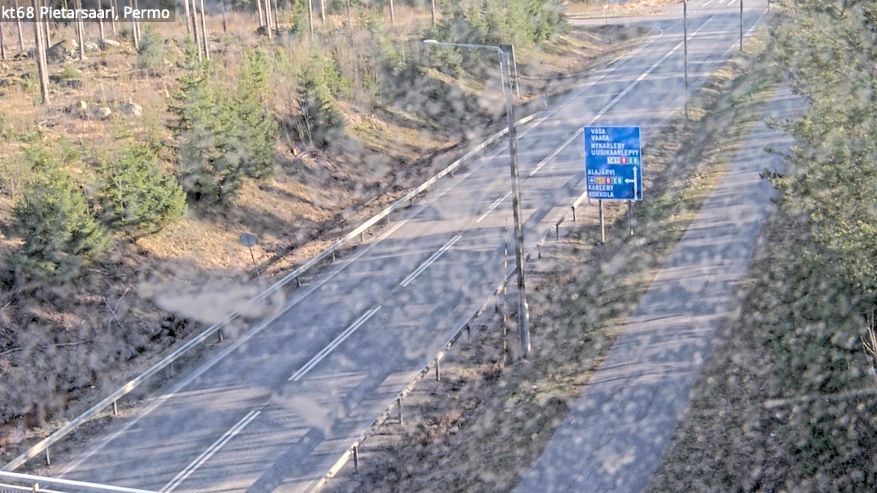Kelikamerat Kuva Tie 68 Pietarsaari, Permo, Pietarsaari, Pohjanmaa