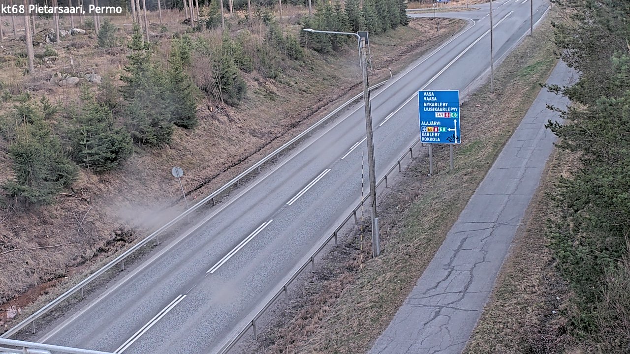 Kelikamerat Kuva Tie 68 Pietarsaari, Permo, Pietarsaari, Pohjanmaa