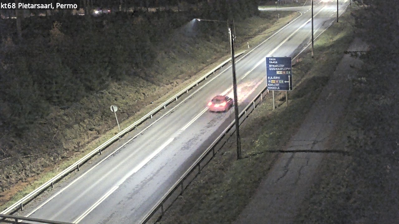 Kelikamerat Kuva Tie 68 Pietarsaari, Permo, Pietarsaari, Pohjanmaa