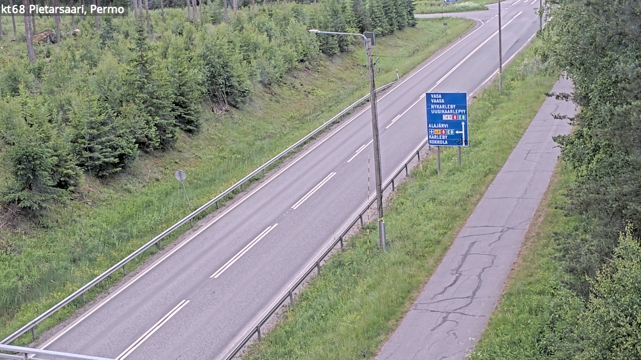 Kelikamerat Kuva Tie 68 Pietarsaari, Permo, Pietarsaari, Pohjanmaa