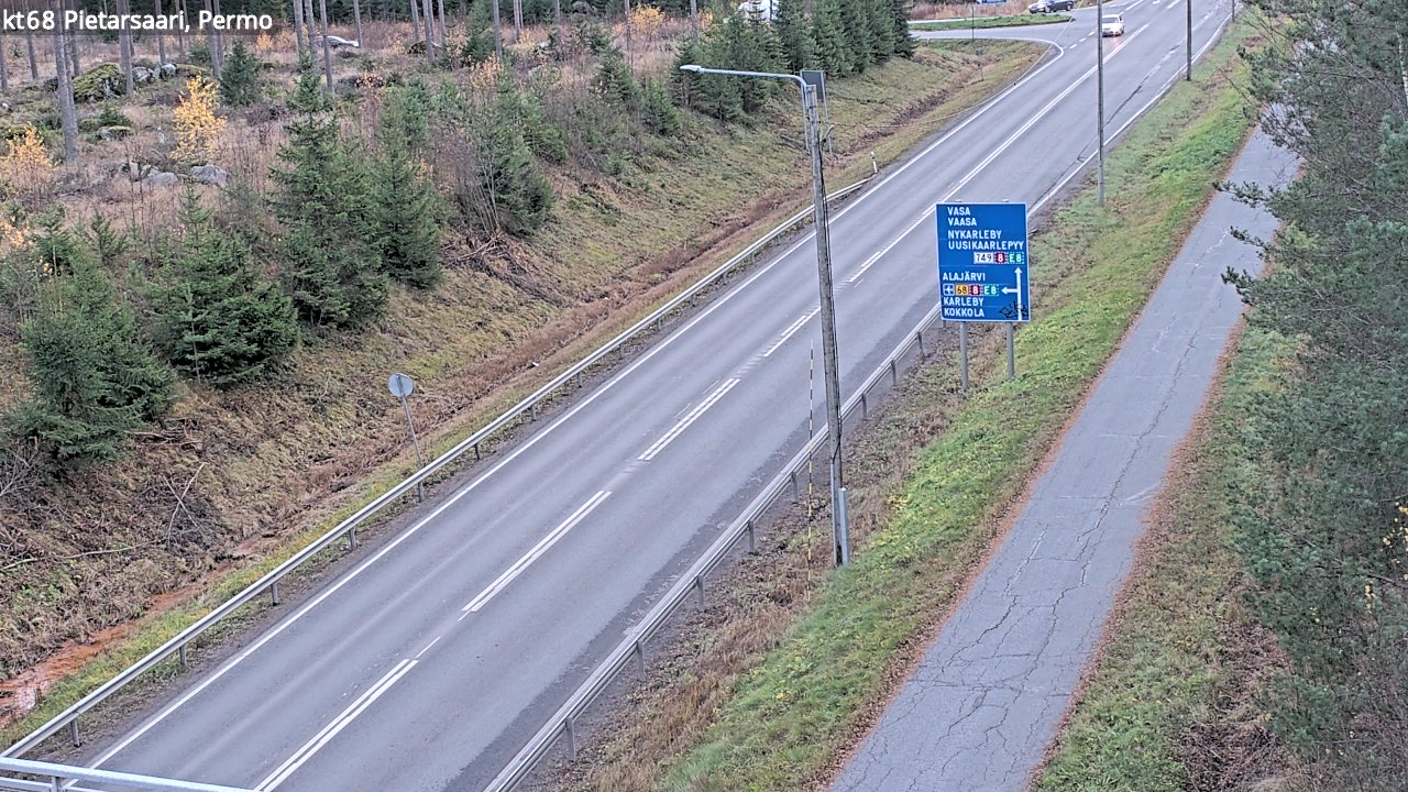 Kelikamerat Kuva Tie 68 Pietarsaari, Permo, Pietarsaari, Pohjanmaa