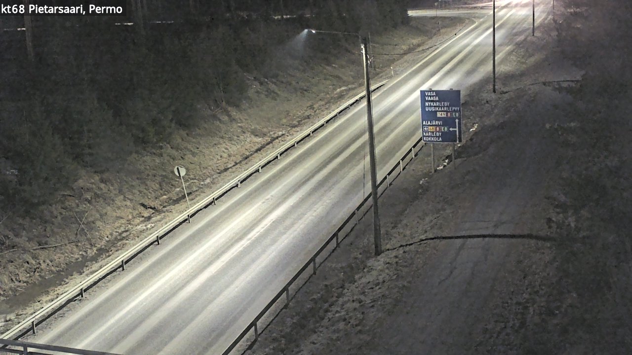 Kelikamerat Kuva Tie 68 Pietarsaari, Permo, Pietarsaari, Pohjanmaa