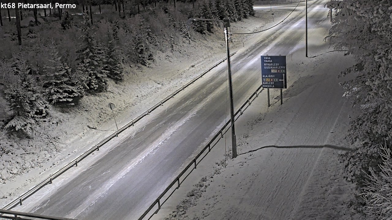 Kelikamerat Kuva Tie 68 Pietarsaari, Permo, Pietarsaari, Pohjanmaa