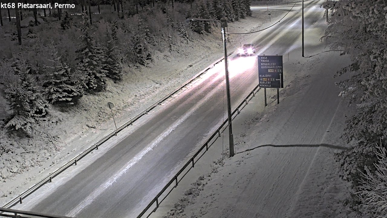 Kelikamerat Kuva Tie 68 Pietarsaari, Permo, Pietarsaari, Pohjanmaa