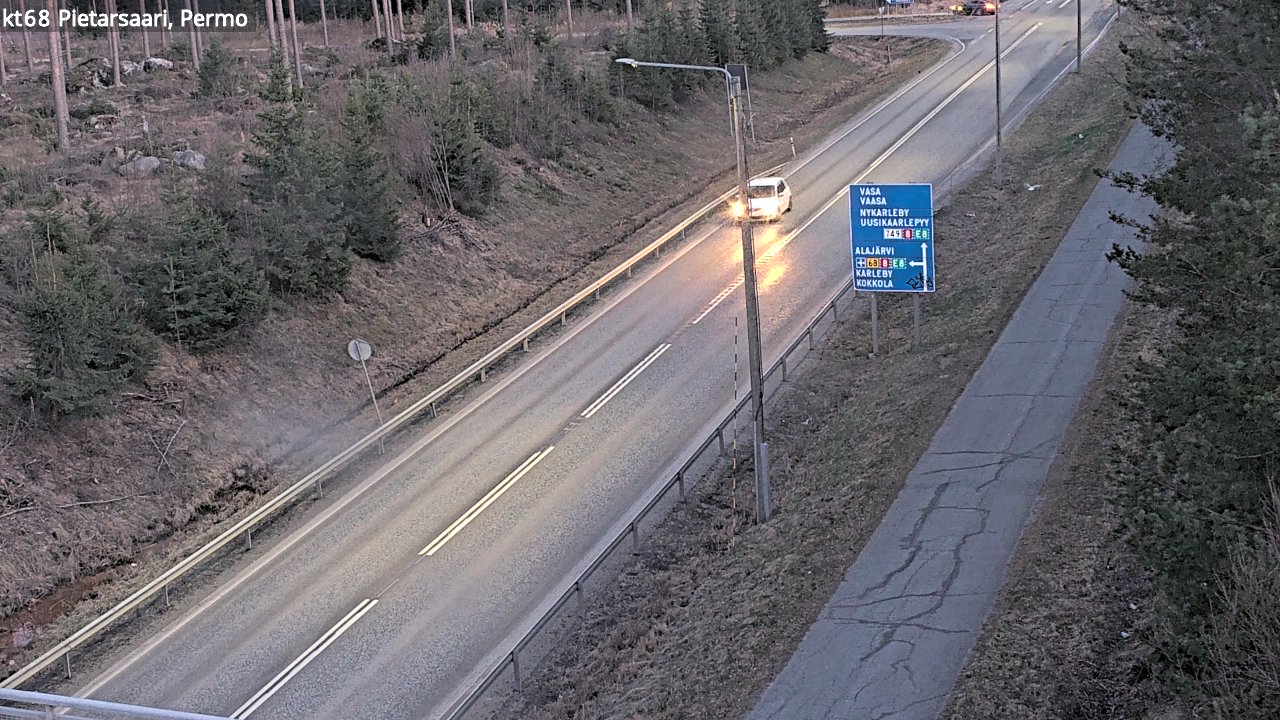Kelikamerat Kuva Tie 68 Pietarsaari, Permo, Pietarsaari, Pohjanmaa