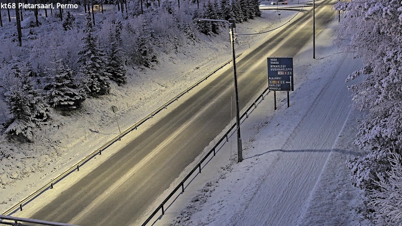 Kelikamerat Kuva Tie 68 Pietarsaari, Permo, Pietarsaari, Pohjanmaa