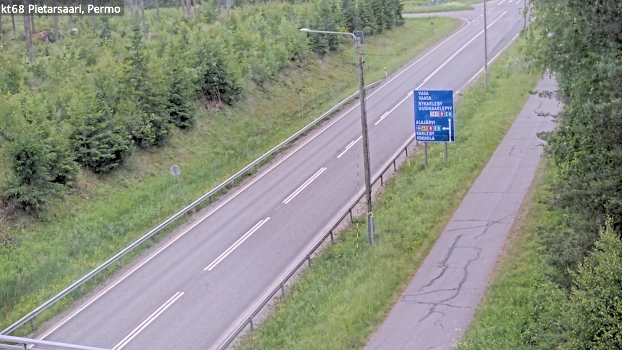 Kelikamerat Kuva Tie 68 Pietarsaari, Permo, Pietarsaari, Pohjanmaa