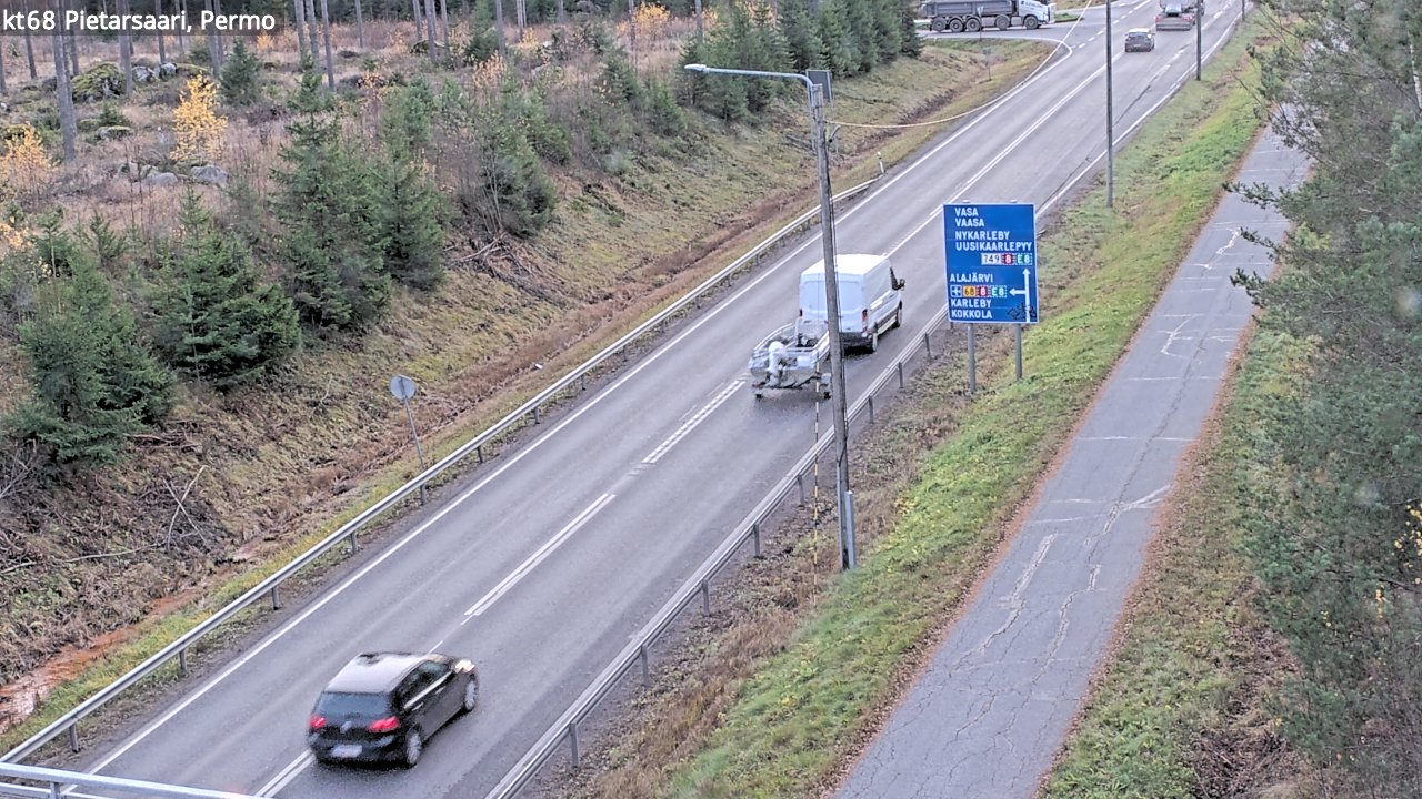 Kelikamerat Kuva Tie 68 Pietarsaari, Permo, Pietarsaari, Pohjanmaa