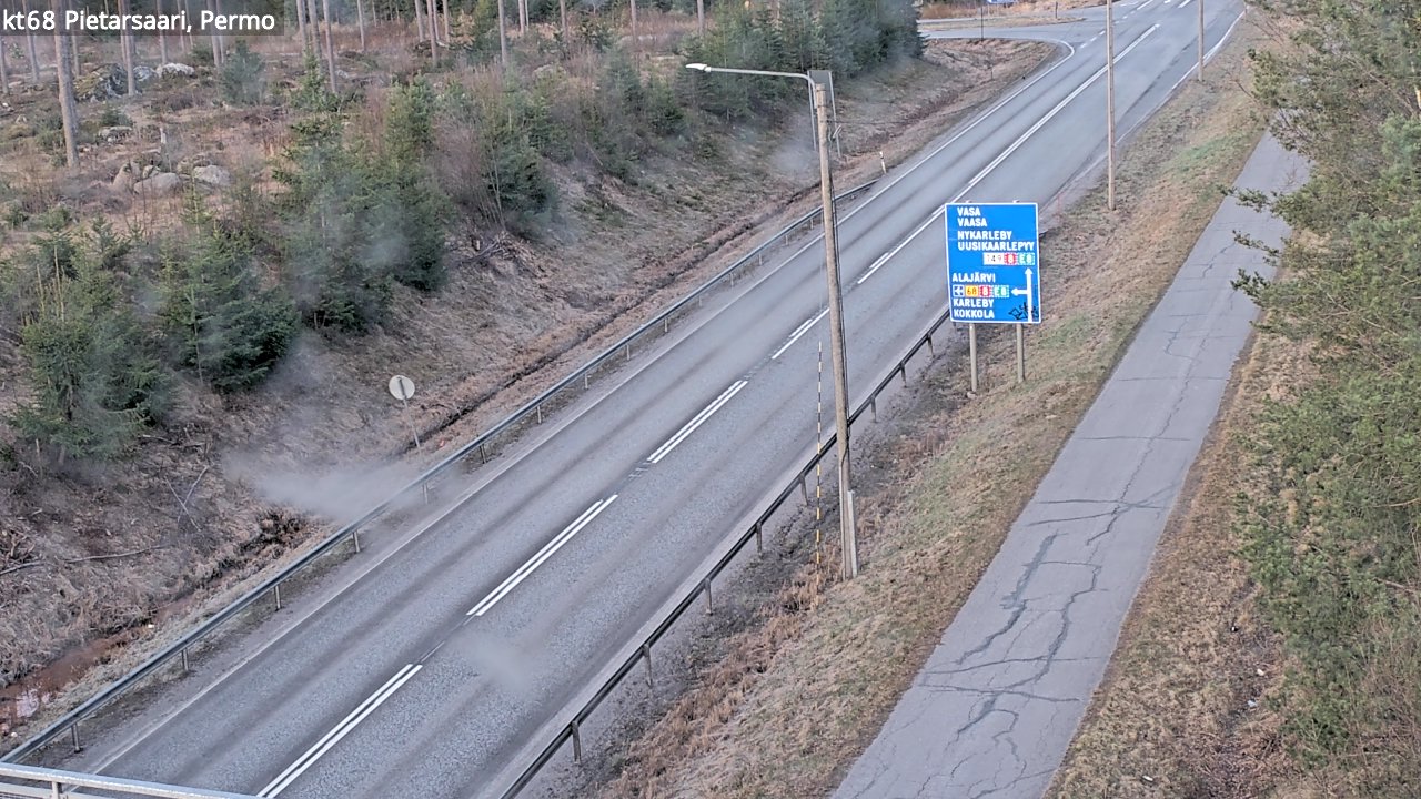 Kelikamerat Kuva Tie 68 Pietarsaari, Permo, Pietarsaari, Pohjanmaa