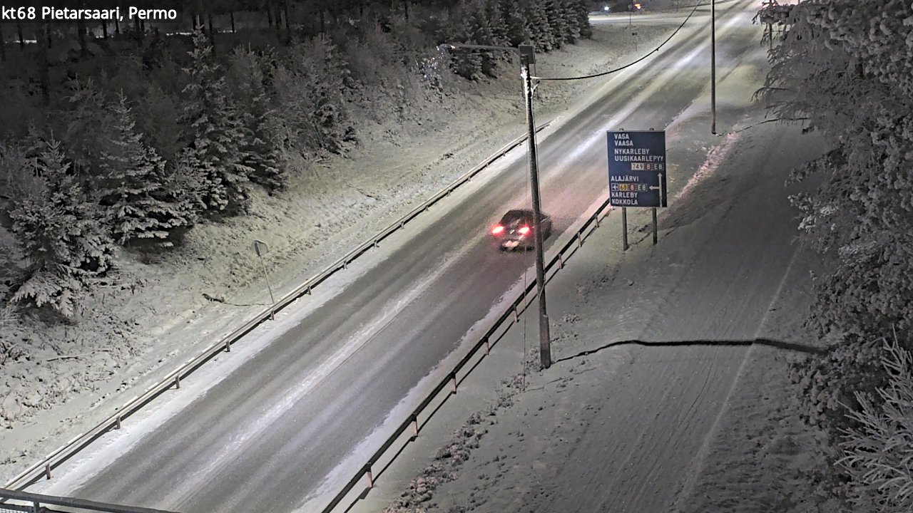 Kelikamerat Kuva Tie 68 Pietarsaari, Permo, Pietarsaari, Pohjanmaa