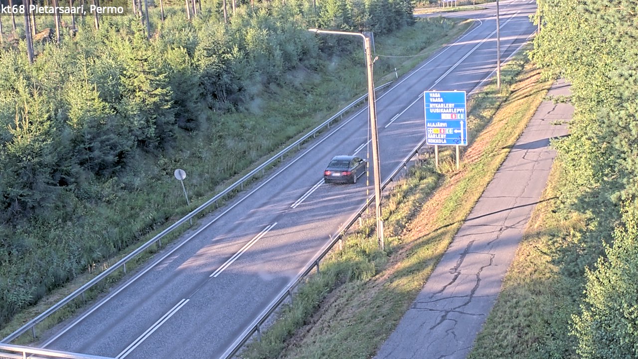 Kelikamerat Kuva Tie 68 Pietarsaari, Permo, Pietarsaari, Pohjanmaa