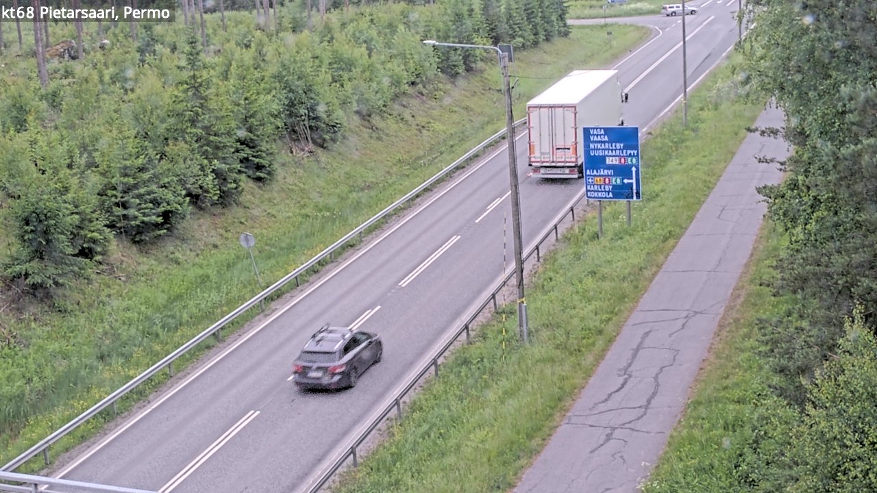 Kelikamerat Kuva Tie 68 Pietarsaari, Permo, Pietarsaari, Pohjanmaa