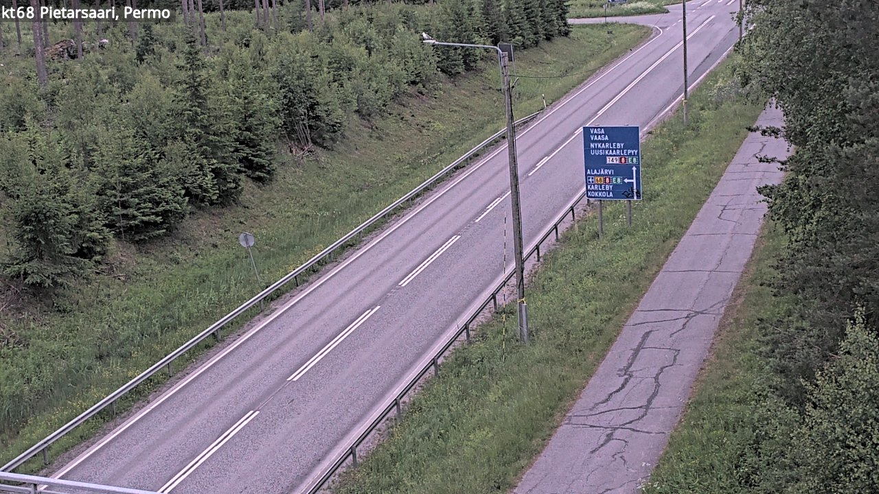 Kelikamerat Kuva Tie 68 Pietarsaari, Permo, Pietarsaari, Pohjanmaa