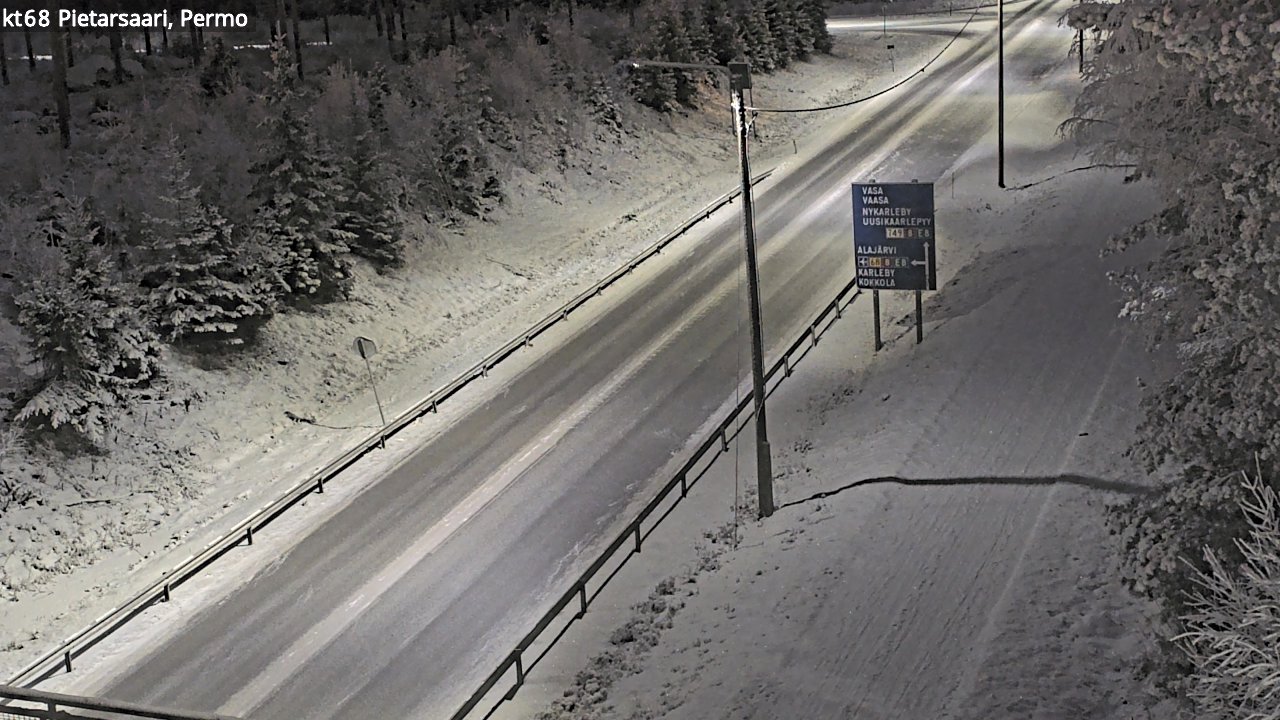 Kelikamerat Kuva Tie 68 Pietarsaari, Permo, Pietarsaari, Pohjanmaa