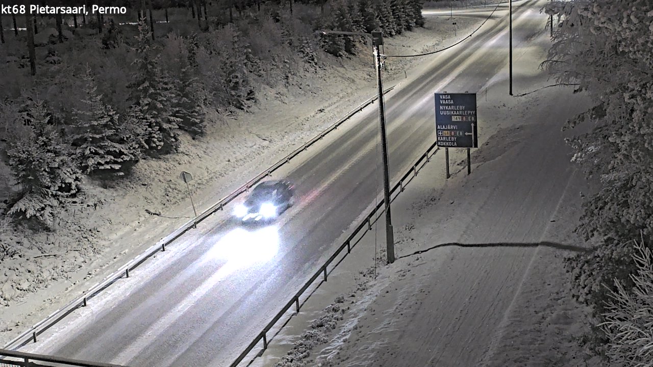 Kelikamerat Kuva Tie 68 Pietarsaari, Permo, Pietarsaari, Pohjanmaa