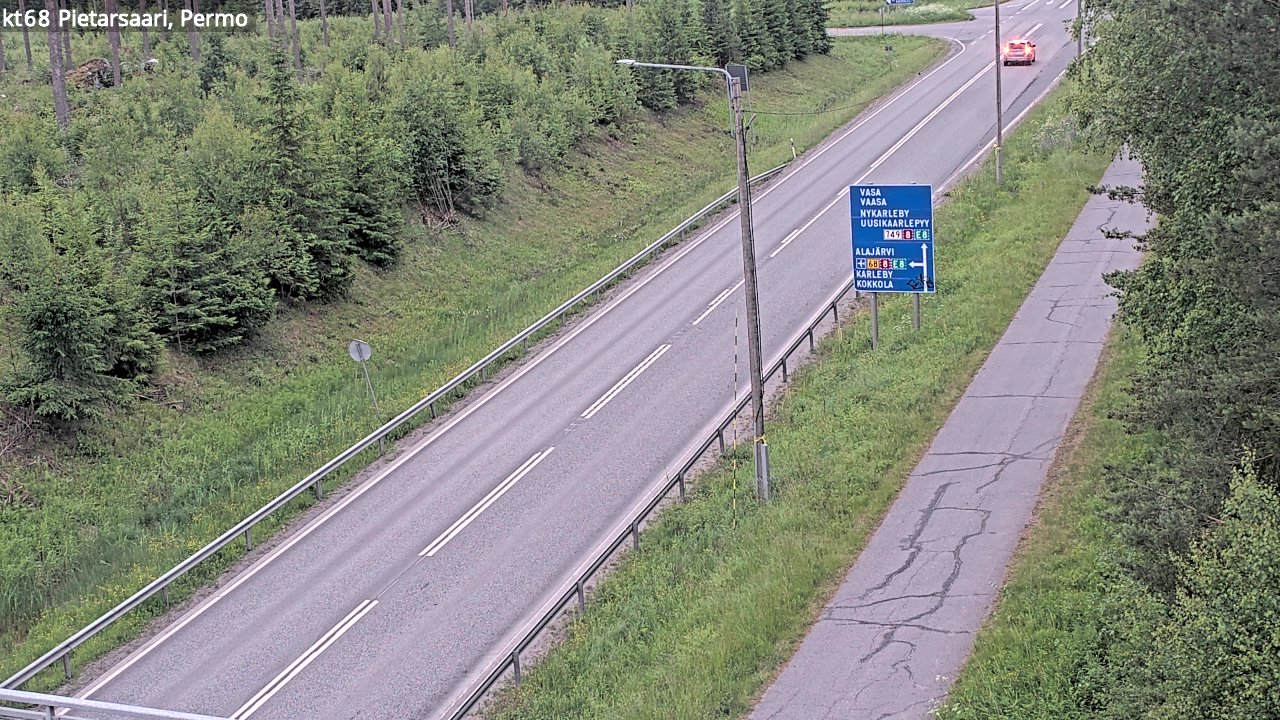 Kelikamerat Kuva Tie 68 Pietarsaari, Permo, Pietarsaari, Pohjanmaa