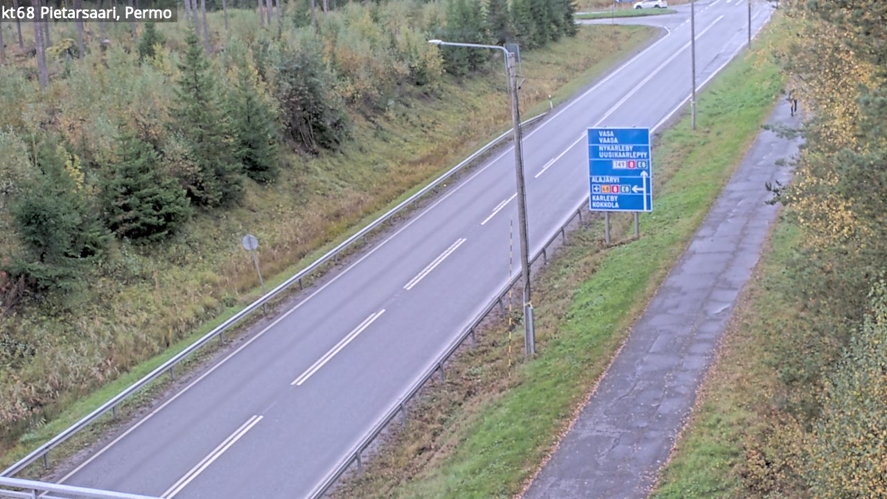 Kelikamerat Kuva Tie 68 Pietarsaari, Permo, Pietarsaari, Pohjanmaa