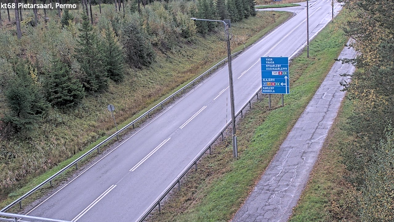Kelikamerat Kuva Tie 68 Pietarsaari, Permo, Pietarsaari, Pohjanmaa