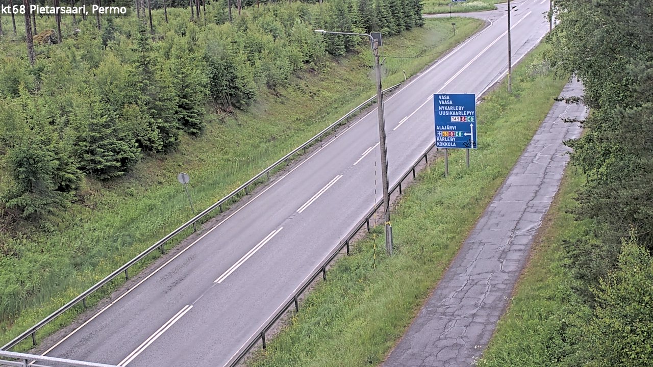 Kelikamerat Kuva Tie 68 Pietarsaari, Permo, Pietarsaari, Pohjanmaa