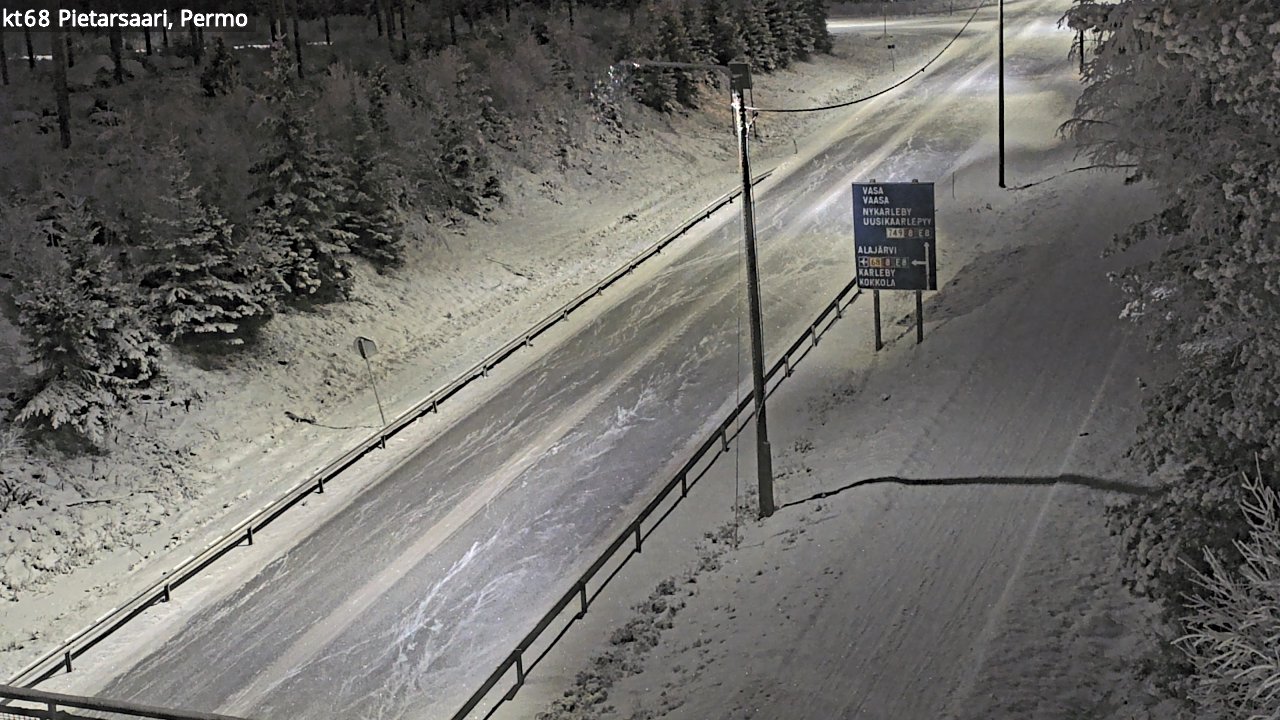Kelikamerat Kuva Tie 68 Pietarsaari, Permo, Pietarsaari, Pohjanmaa