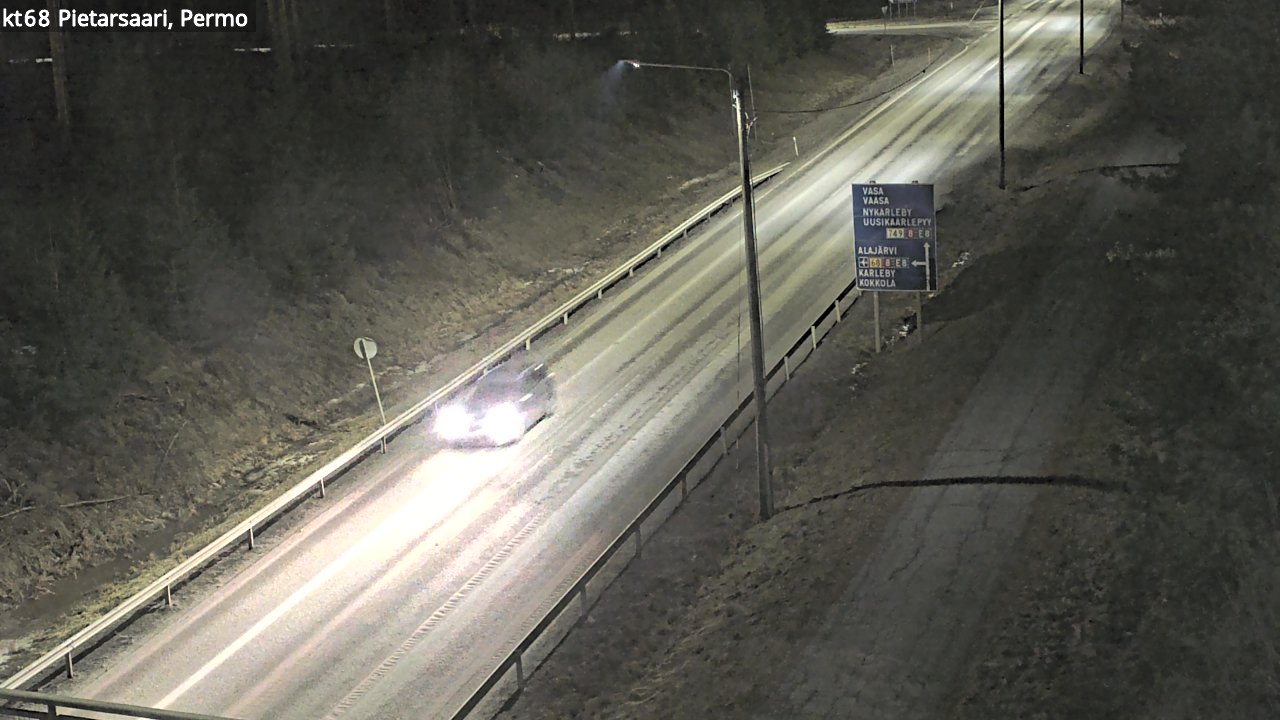 Kelikamerat Kuva Tie 68 Pietarsaari, Permo, Pietarsaari, Pohjanmaa