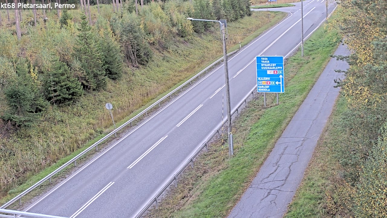 Kelikamerat Kuva Tie 68 Pietarsaari, Permo, Pietarsaari, Pohjanmaa