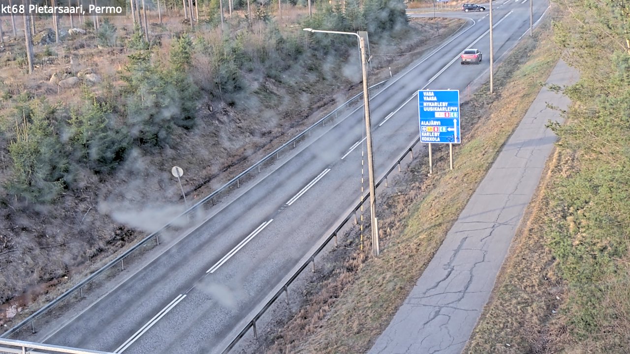 Kelikamerat Kuva Tie 68 Pietarsaari, Permo, Pietarsaari, Pohjanmaa