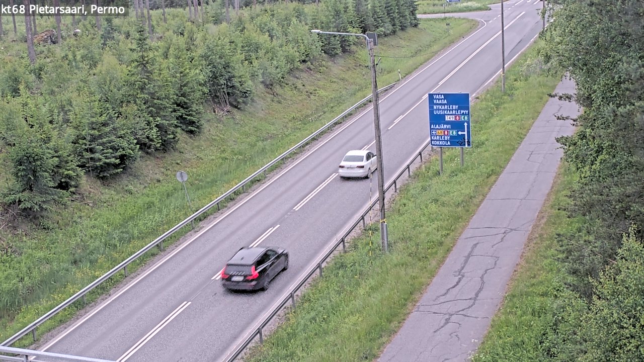 Kelikamerat Kuva Tie 68 Pietarsaari, Permo, Pietarsaari, Pohjanmaa