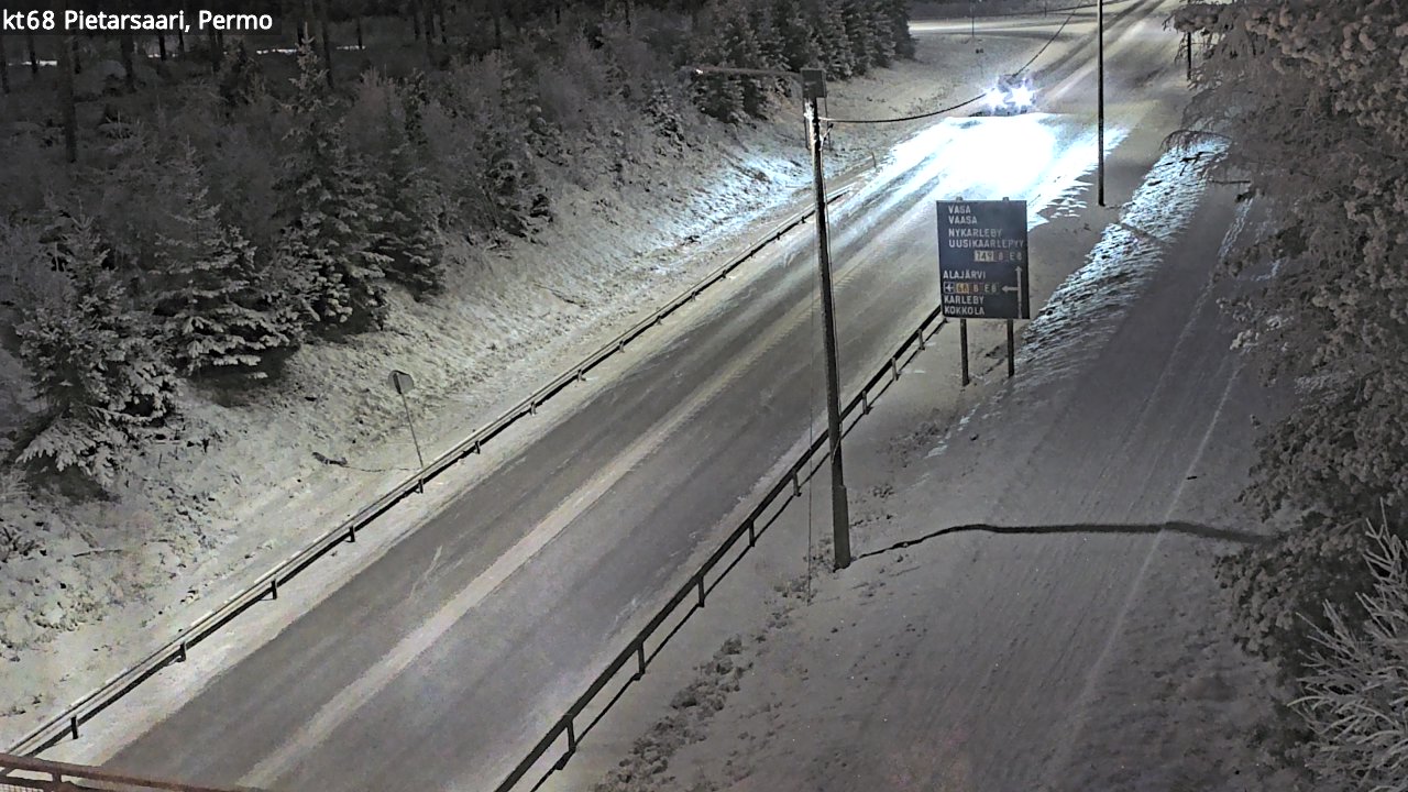 Kelikamerat Kuva Tie 68 Pietarsaari, Permo, Pietarsaari, Pohjanmaa