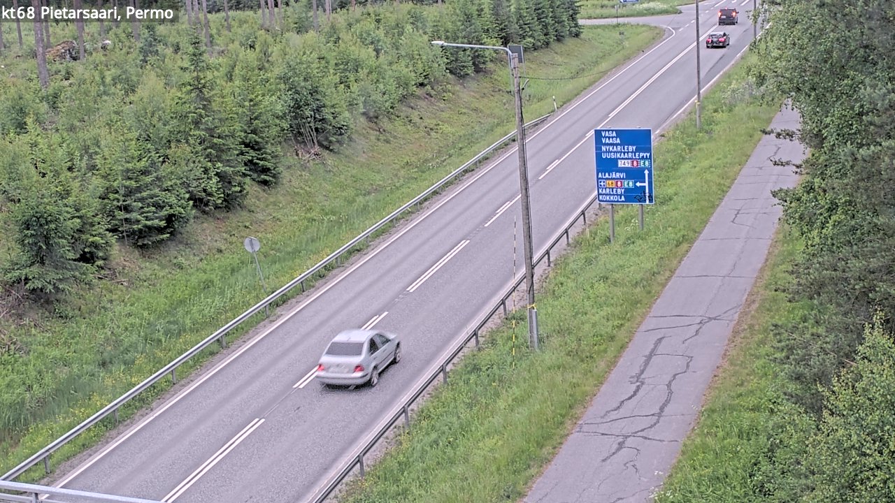 Kelikamerat Kuva Tie 68 Pietarsaari, Permo, Pietarsaari, Pohjanmaa