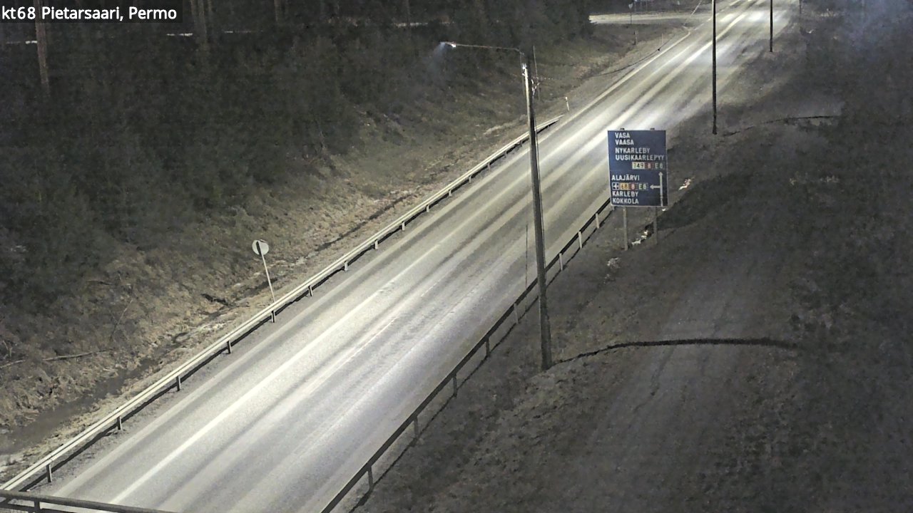 Kelikamerat Kuva Tie 68 Pietarsaari, Permo, Pietarsaari, Pohjanmaa