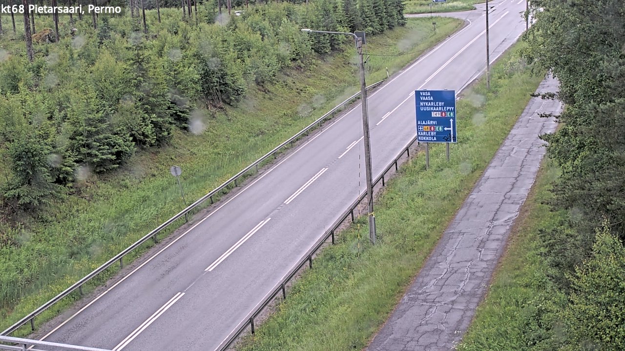 Kelikamerat Kuva Tie 68 Pietarsaari, Permo, Pietarsaari, Pohjanmaa