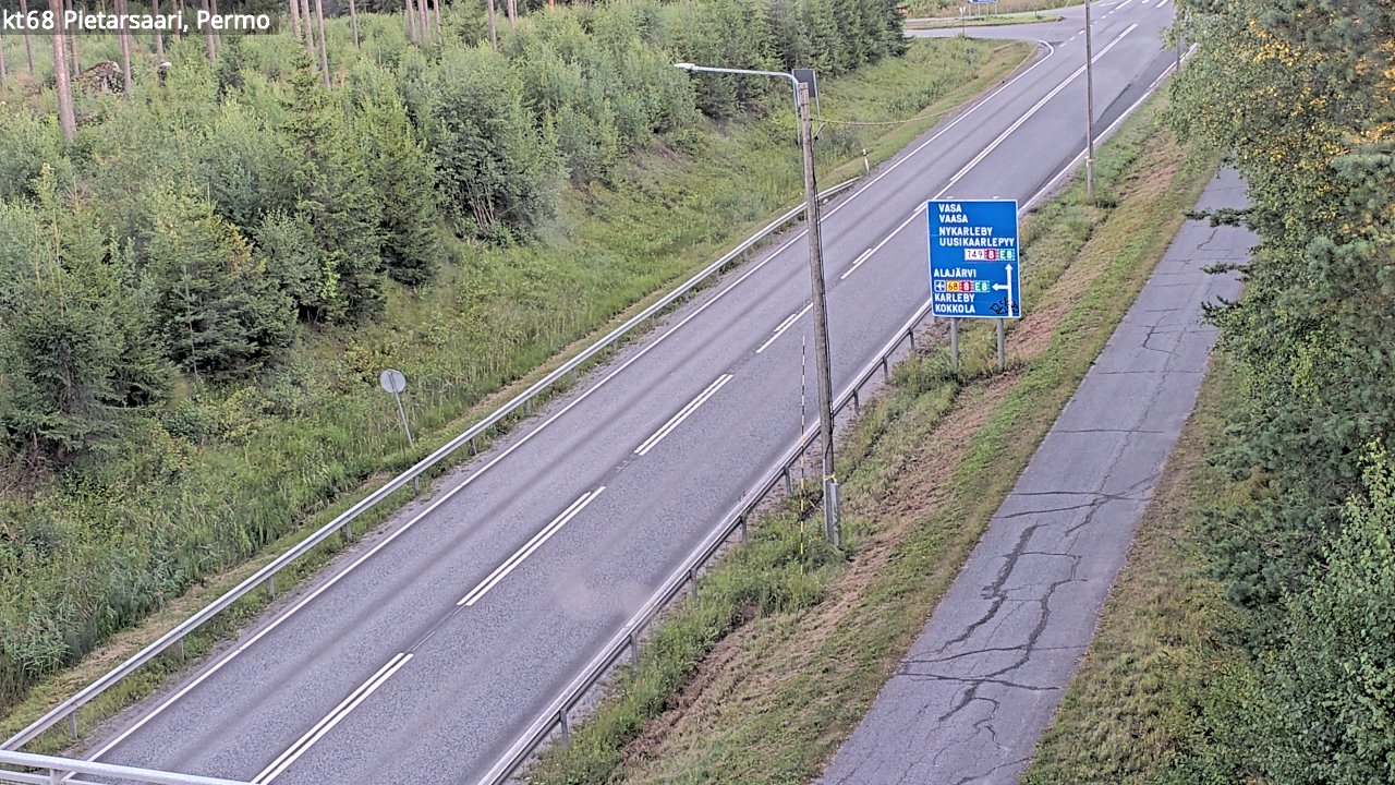 Kelikamerat Kuva Tie 68 Pietarsaari, Permo, Pietarsaari, Pohjanmaa
