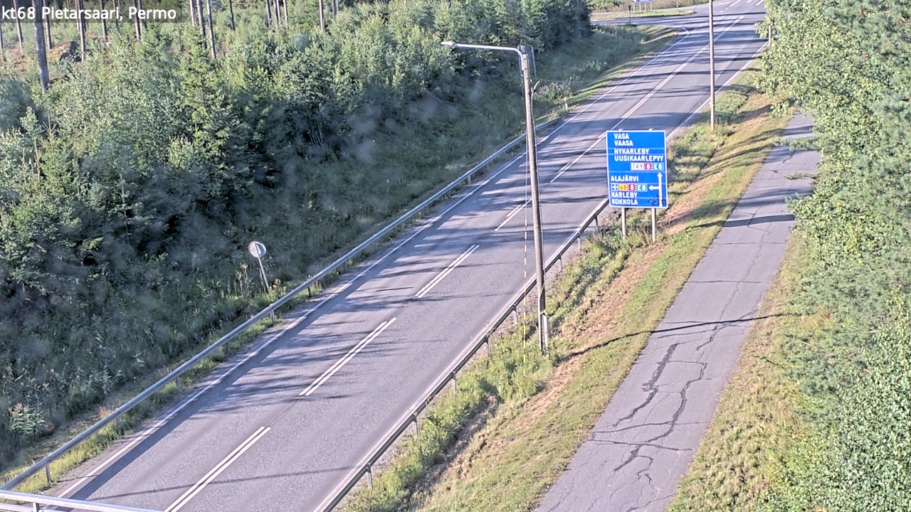 Kelikamerat Kuva Tie 68 Pietarsaari, Permo, Pietarsaari, Pohjanmaa