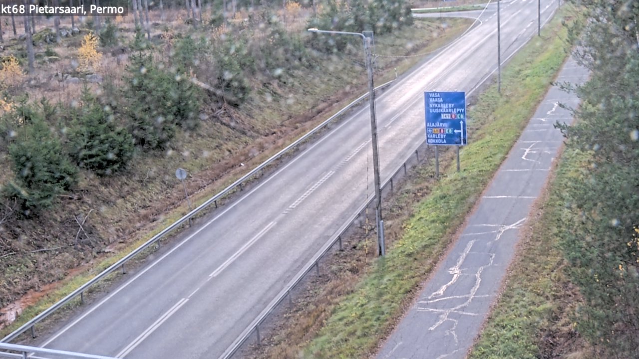 Kelikamerat Kuva Tie 68 Pietarsaari, Permo, Pietarsaari, Pohjanmaa